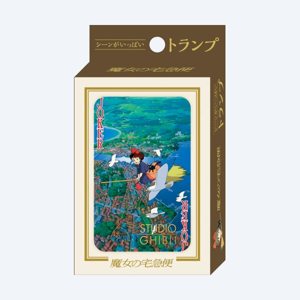 Kiki's Delivery Service Movie Scenes Playing Cards Studio Ghibli