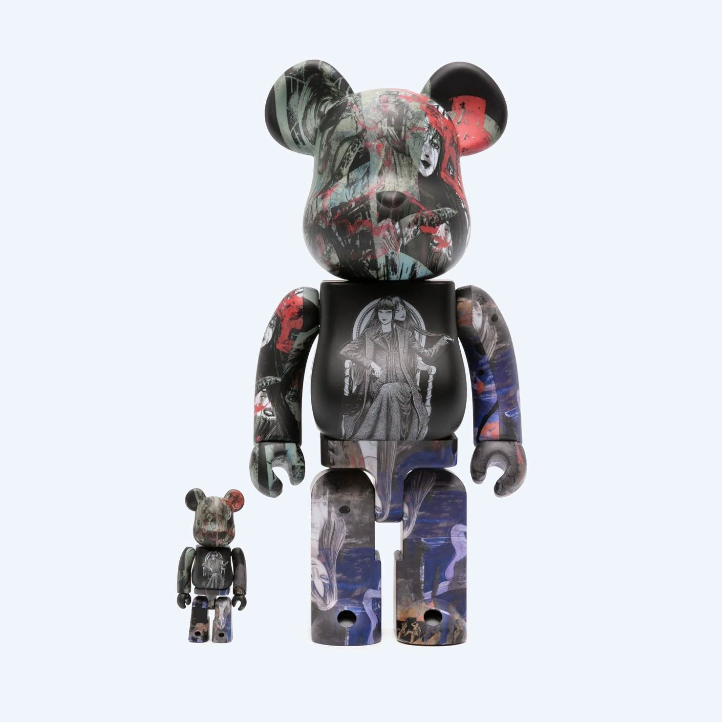 S’YTE × Junji Ito TOMIE BE@RBRICK 100% & 400%