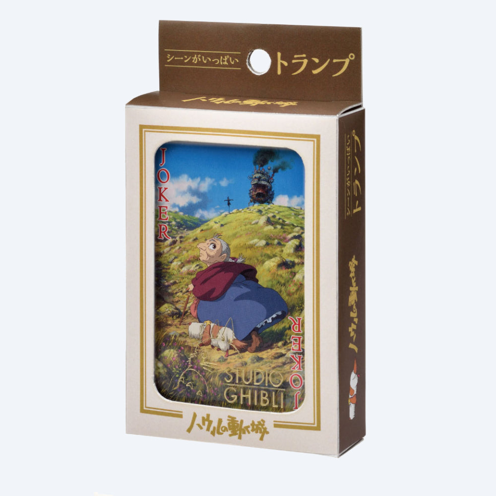 Howl's Moving Castle Movie Scene Playing Cards Studio Ghibli