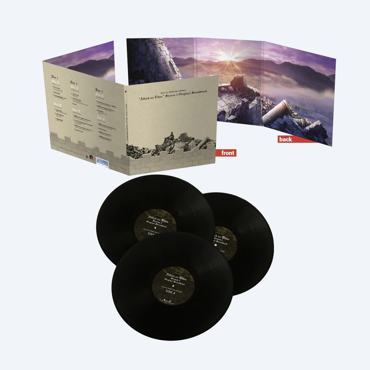 Attack on Titan Original Soundtrack 2 Standard Vinyl
