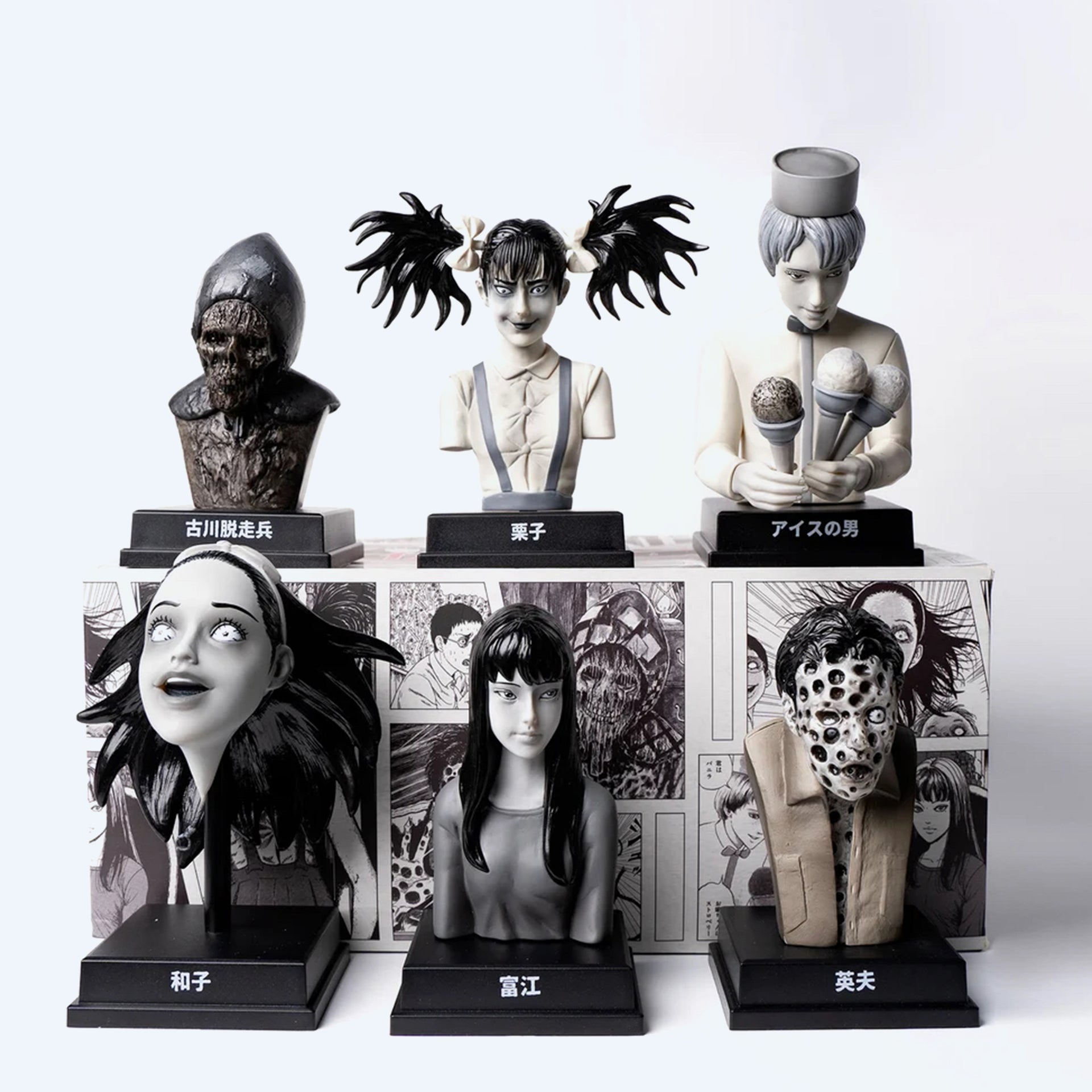 Junji Ito's Kaikibako Blind Box Statues Series 2