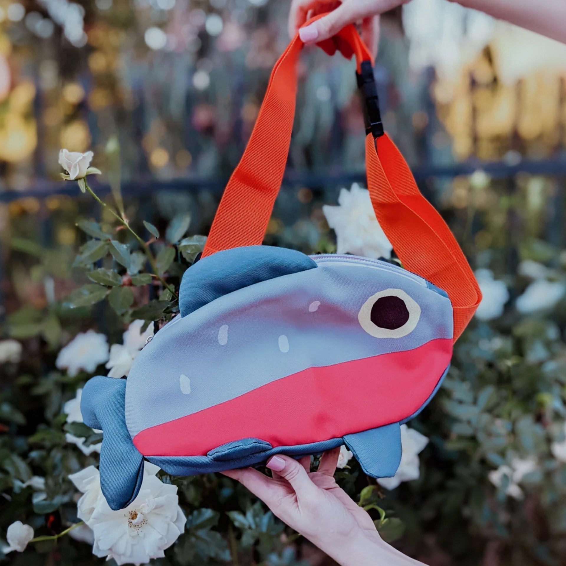 ohmonah Salmon Crossbody Bag