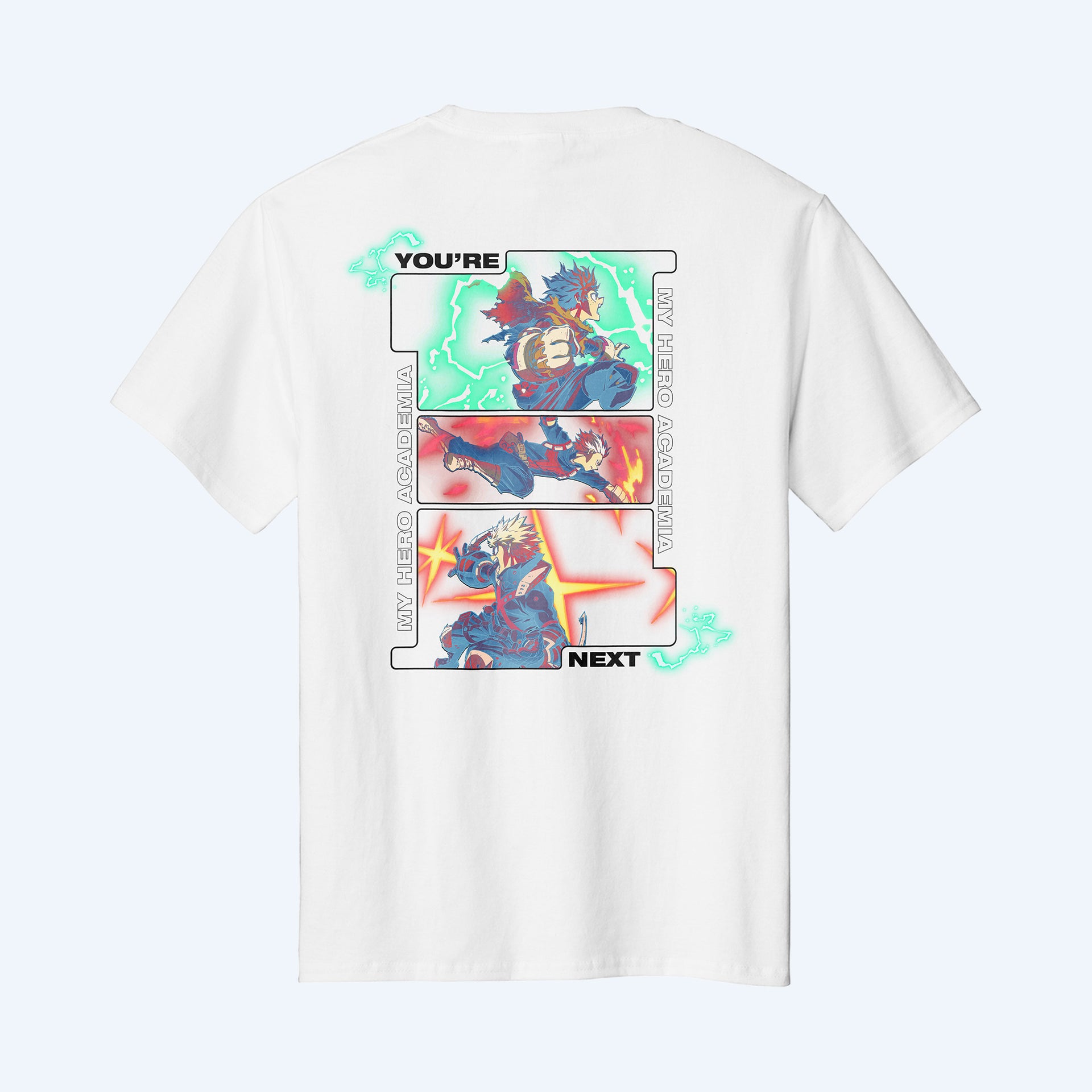 My Hero Academia: You're Next Three Heroes White T-Shirt