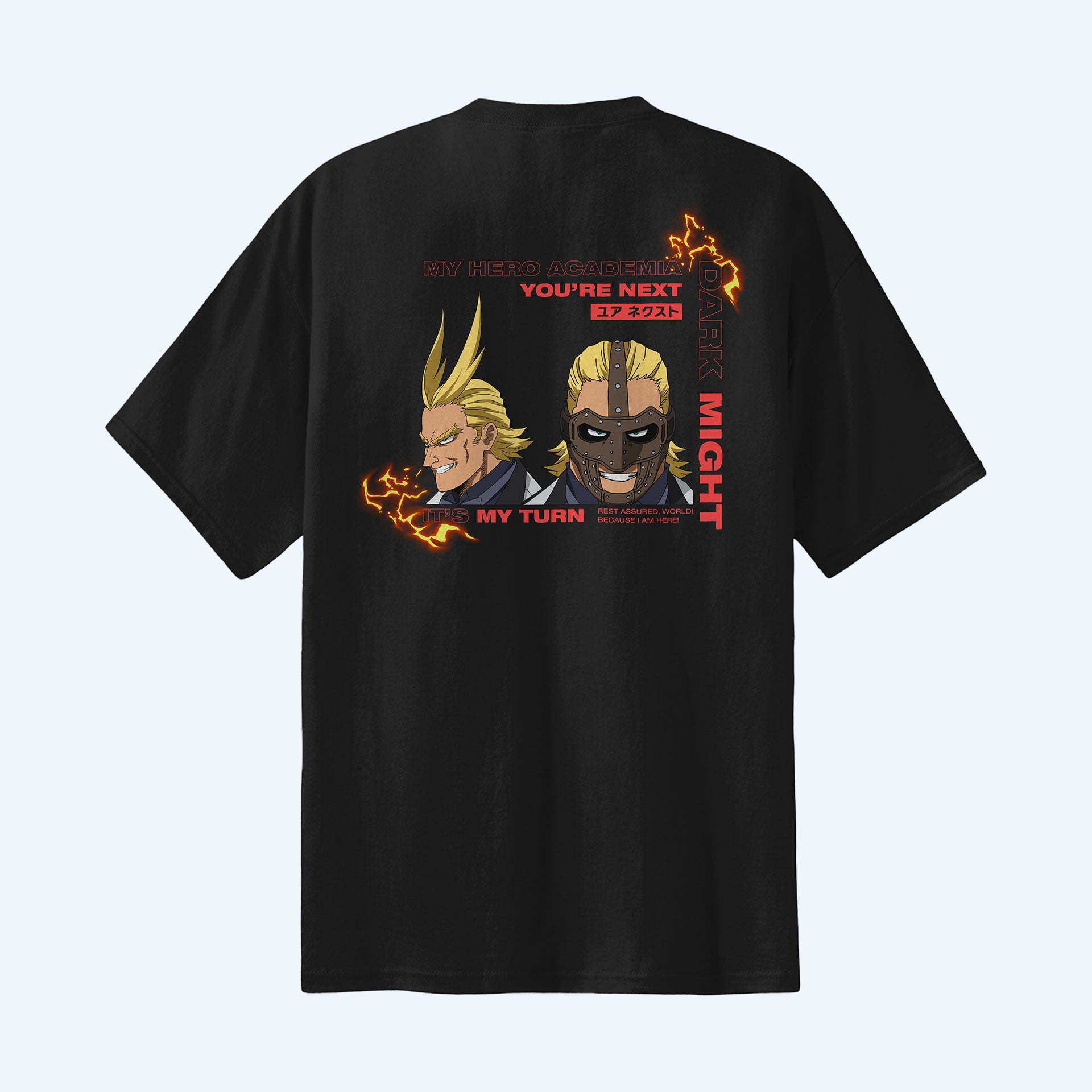 My Hero Academia: You're Next Dark Might Black T-Shirt