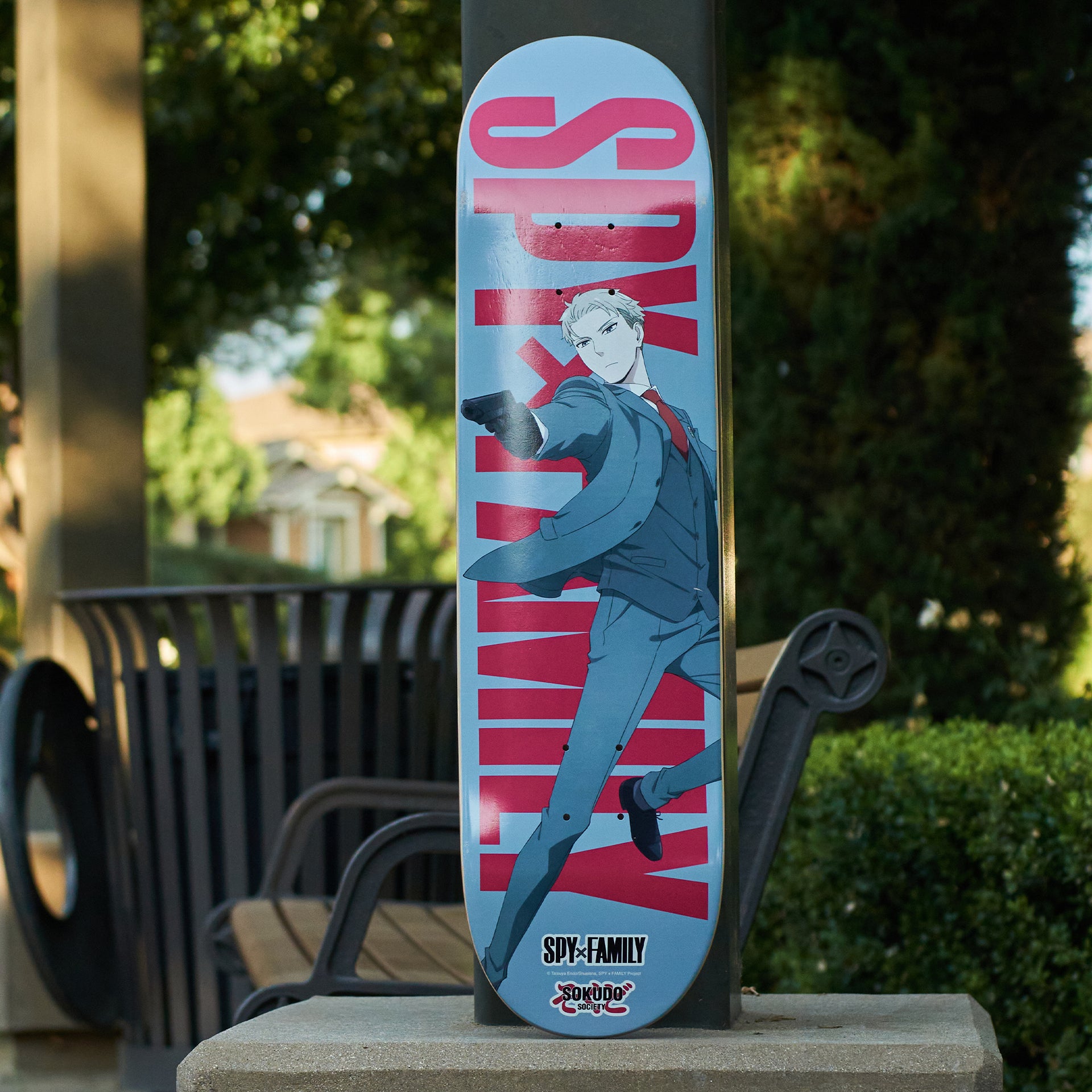 Sokudo Society Spy x Family Loid Skateboard Deck